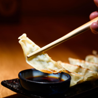 Gyoza de marisco